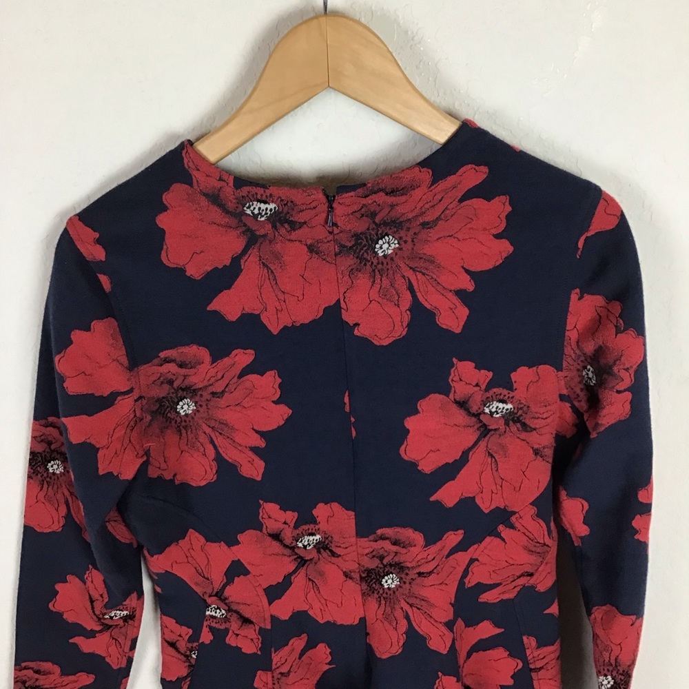 Lela Rose Dress Poppy Floral Print - Picture 6 of 10